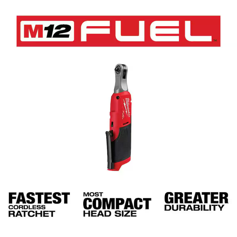 12V Lithium-Ion Brushless Cordless 1/4 in. Ratchet with Flood Light Y636176