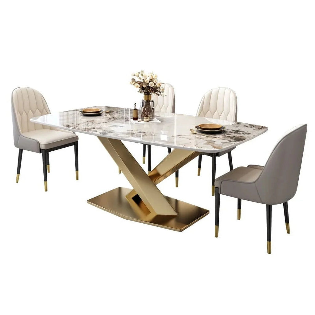 Black Small Stone Coffee Table P73592