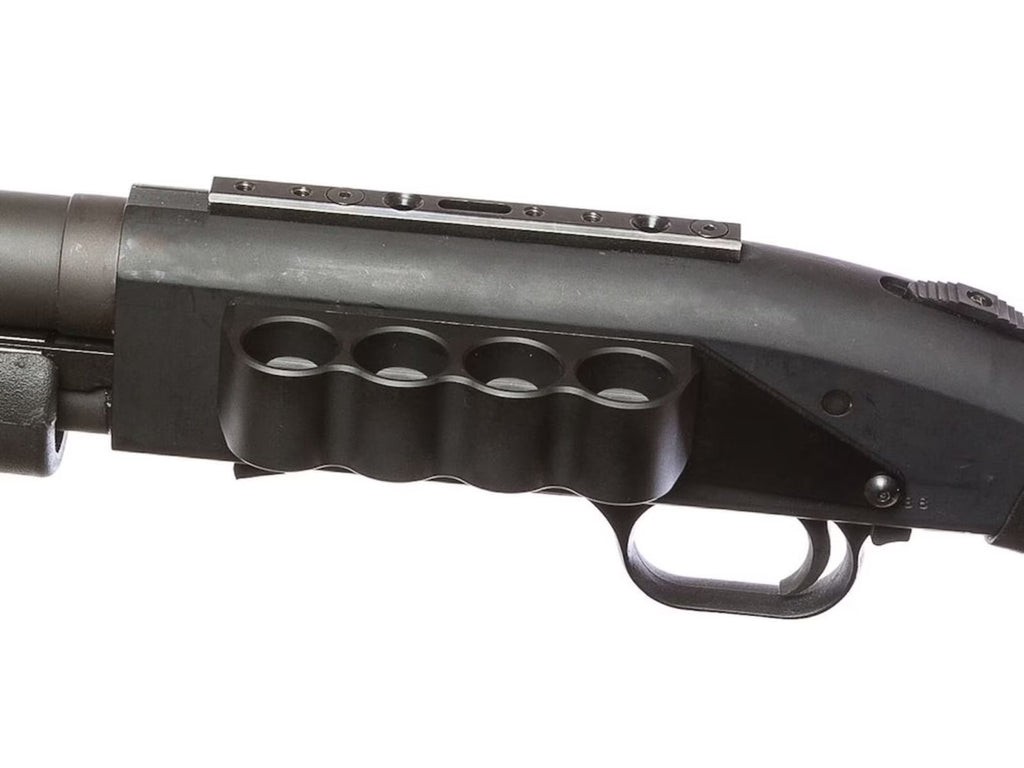 SureShell Aluminum Carrier for Moss 500/590 and Mav 88, 12-GA, Bla J1087