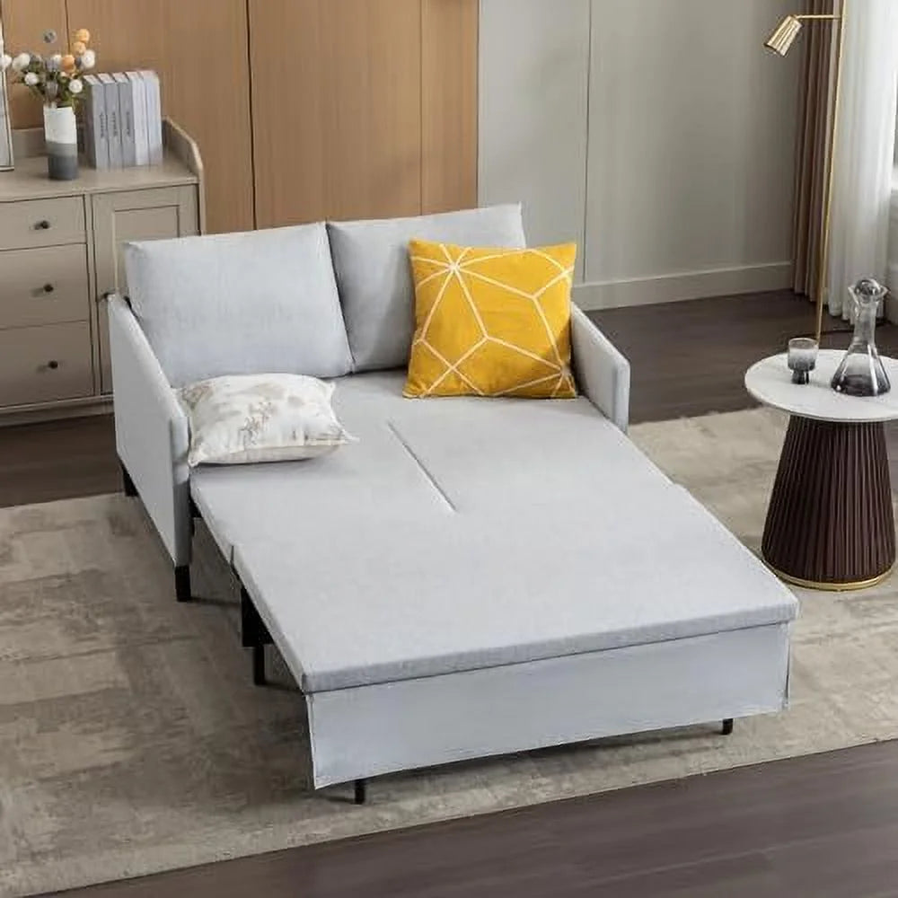 3 in 1 Sleeper Sofa Bed White J855