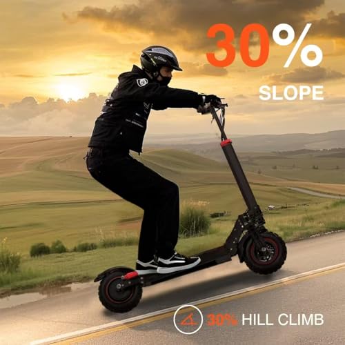 48V 1200W 35 Mph Foldable Electric Scooter with Seat R692576