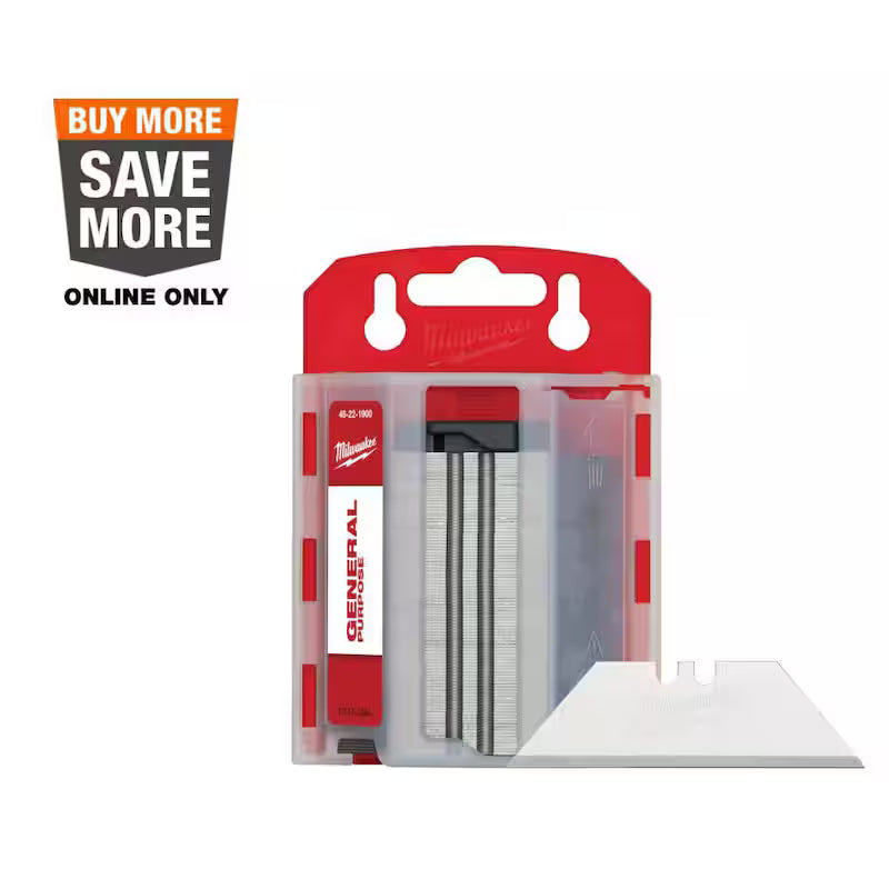 Utility Blades with Dispenser 100-Piece L6172