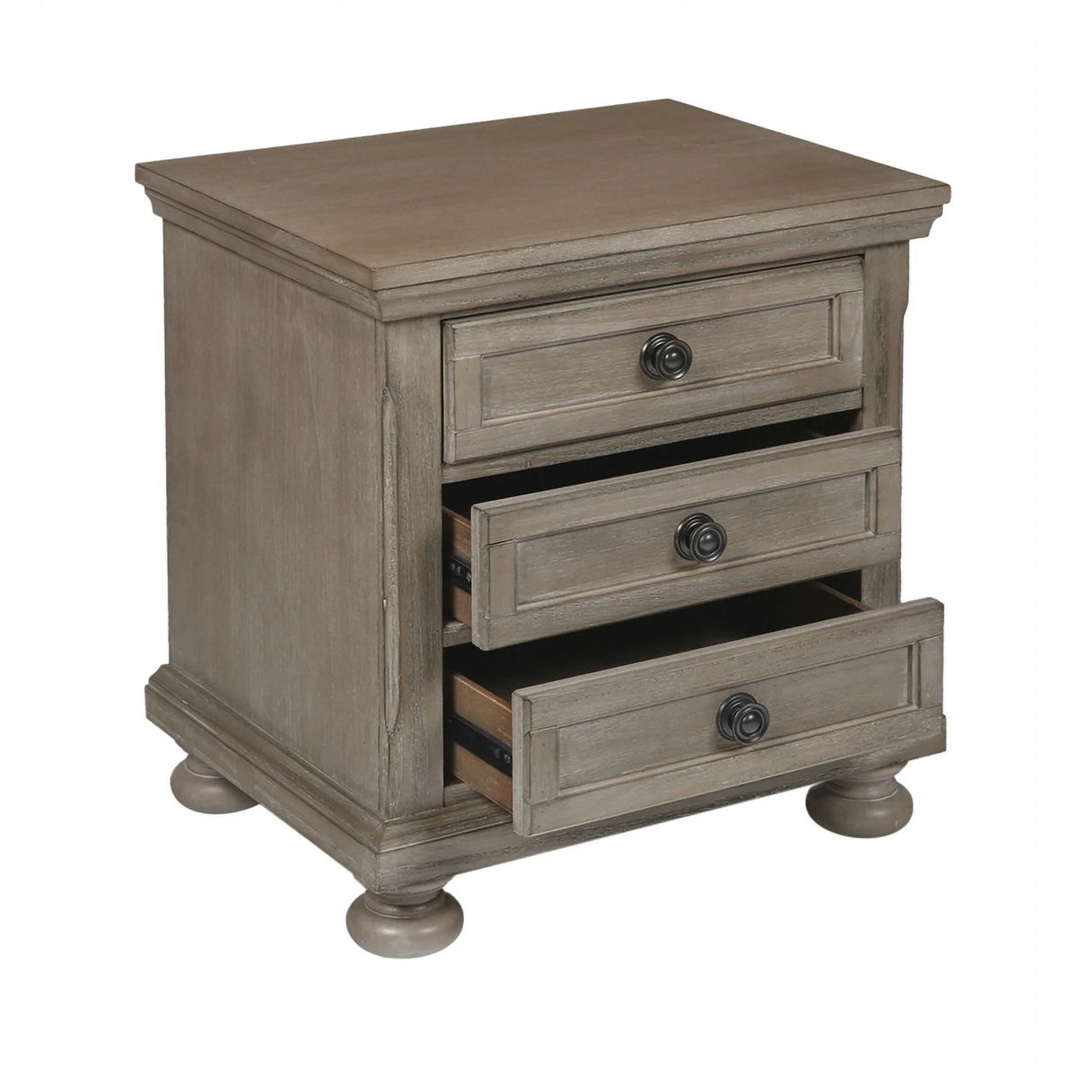 4PC Wood Full Bedroom Set S265