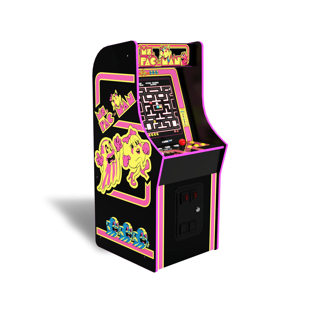 Ms. PAC-MAN Classic Arcade Game with 14 Classic Games and 17-inch Screen G546