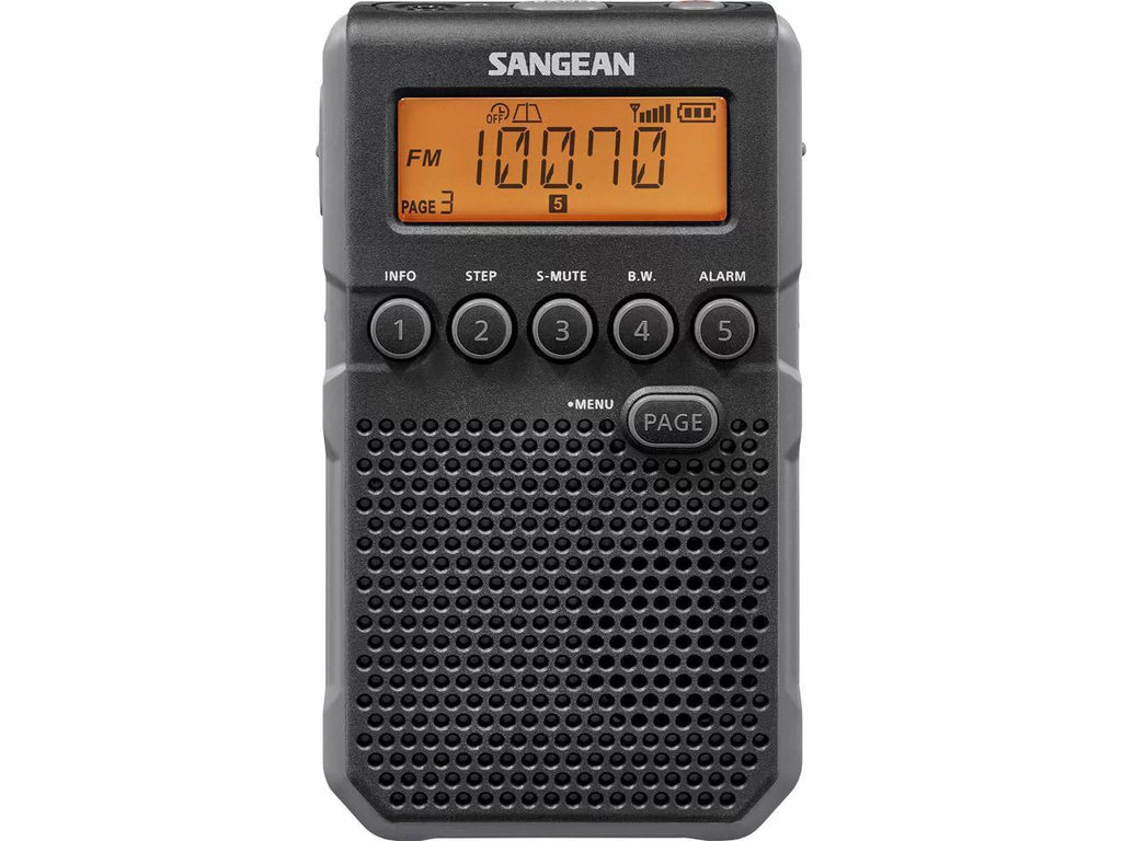 Portable AM/FM Radio, Black E7647