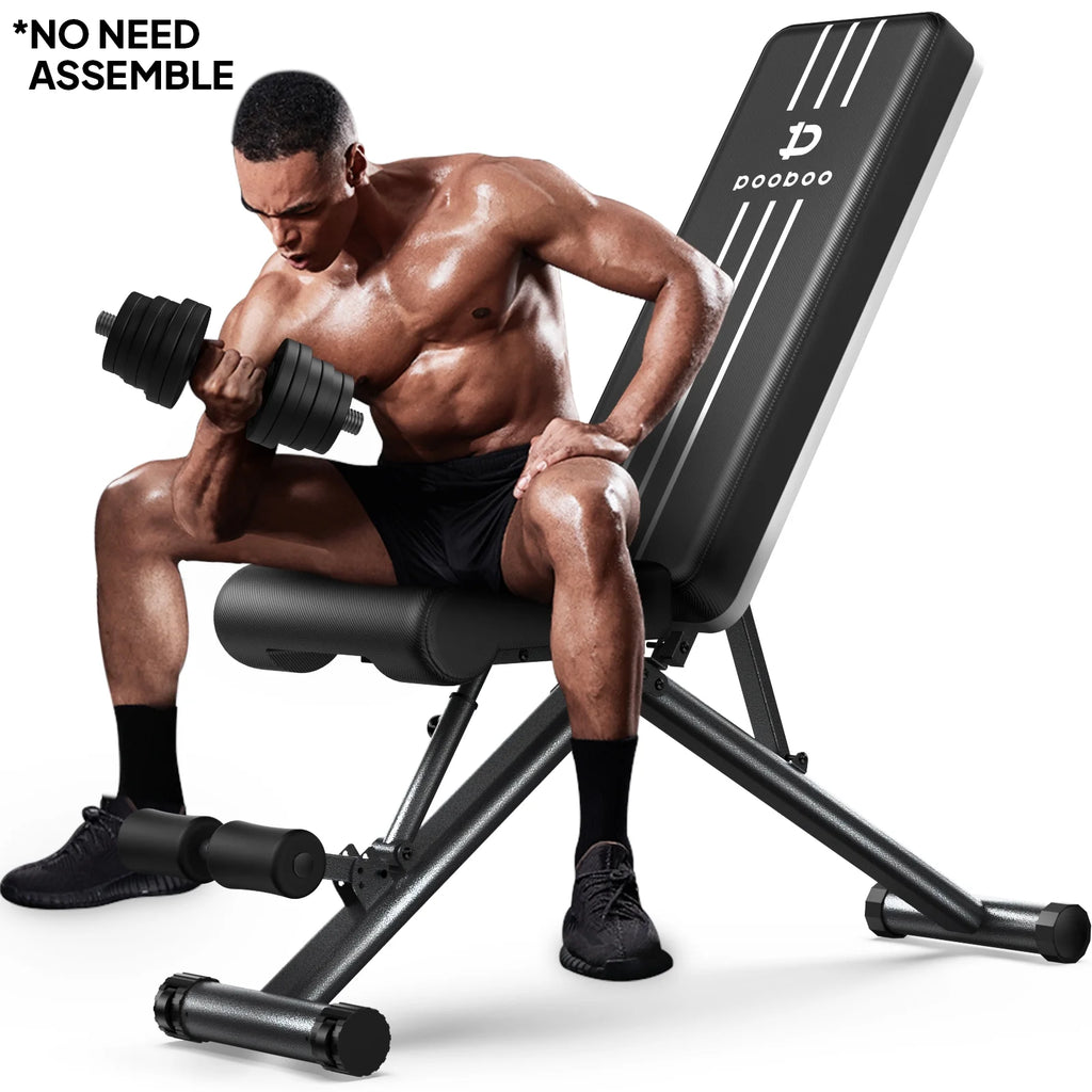 Foldable Adjustable Weight Bench Q159