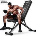 Foldable Adjustable Weight Bench Q159