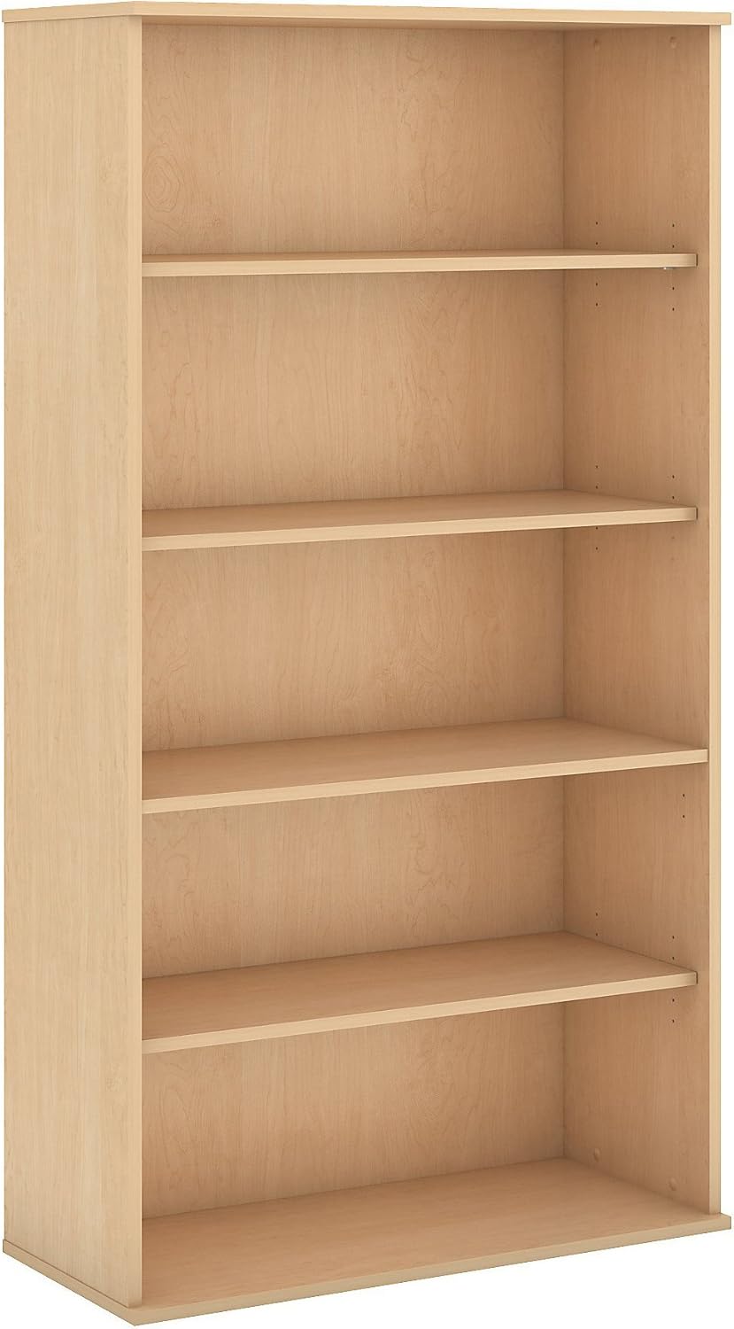 5 Shelf Bookcase in Mocha Cherry P341