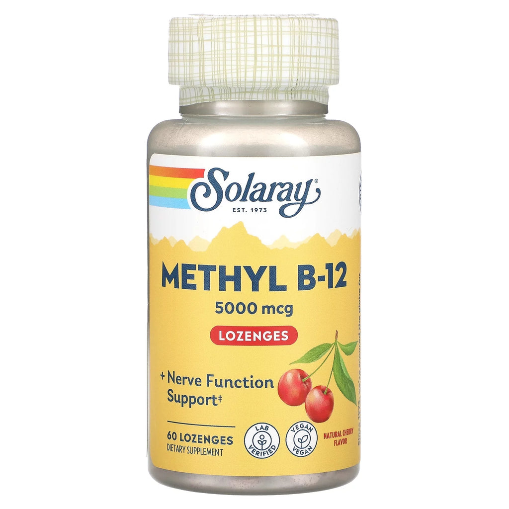 Methyl B12 Cherry 5000 mcg 60 Lozenges U854993