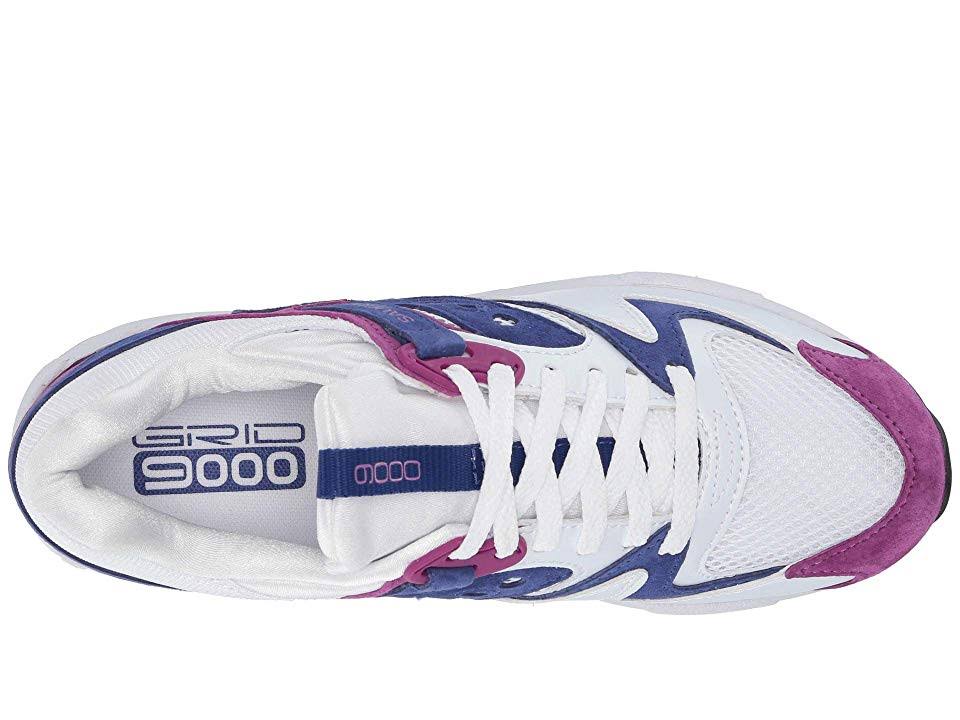 White & Purple Saucony Running Shoes N943