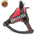 Service Dog Harness with Reflective Patches and Handle L431709