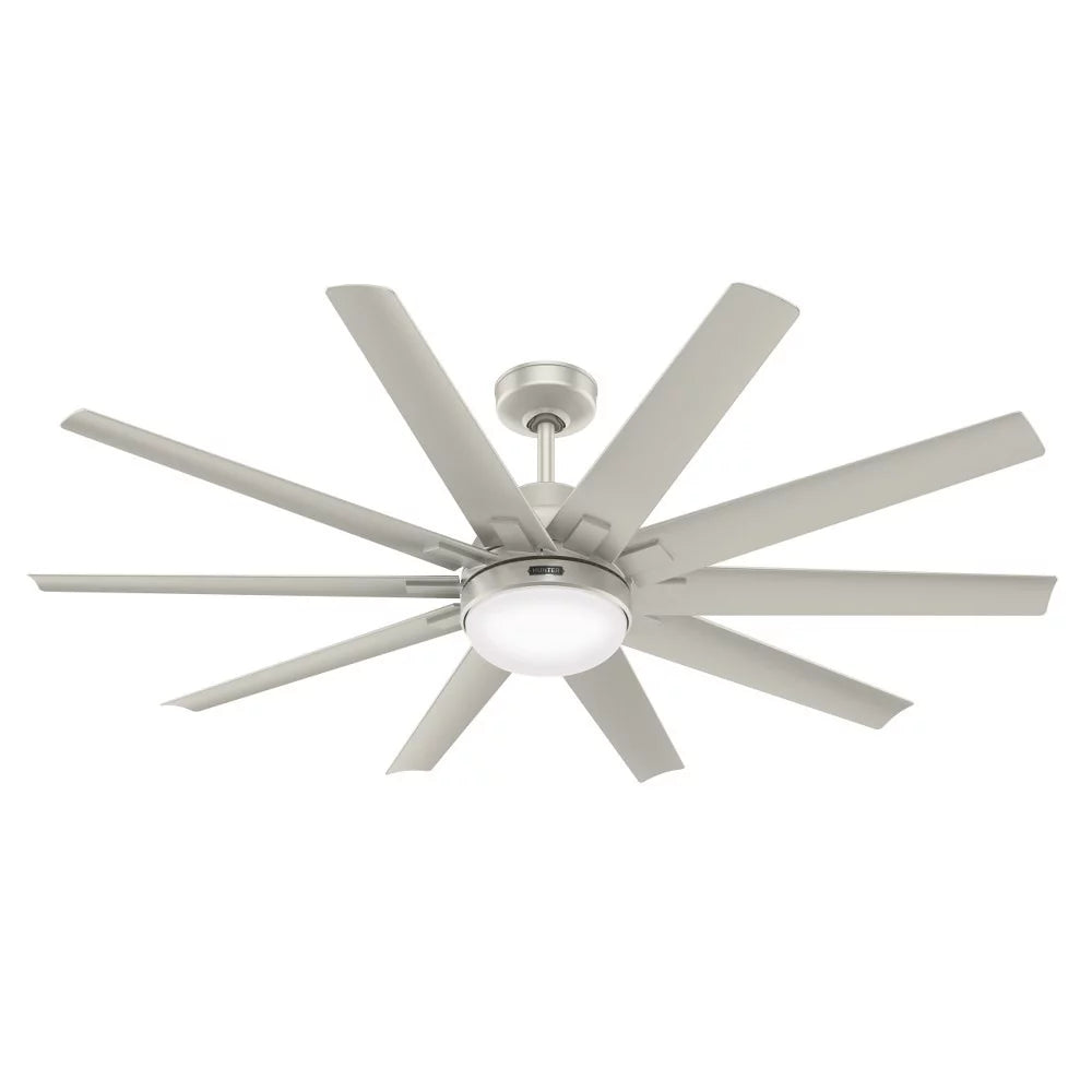 60" 10 Blade Indoor / Outdoor Led Ceiling Fan P7473