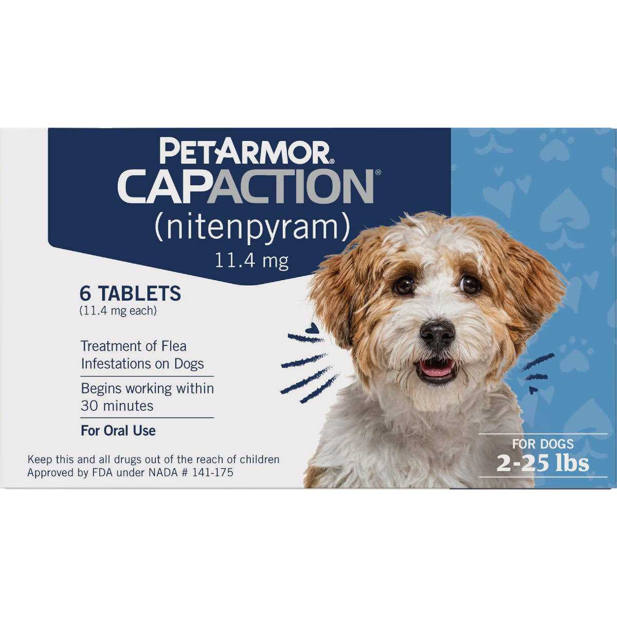 Oral Flea Treatment for Dogs 2-25lbs P77067