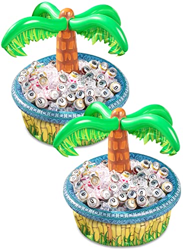 2-Pack Inflatable Palm Tree Cooler H14734