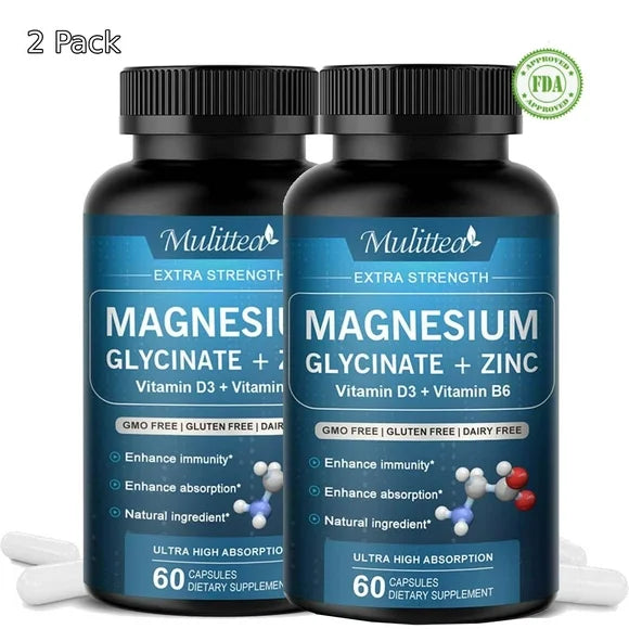 Magnesium Glycinate Capsules 500 mg 120 Capsules M921659