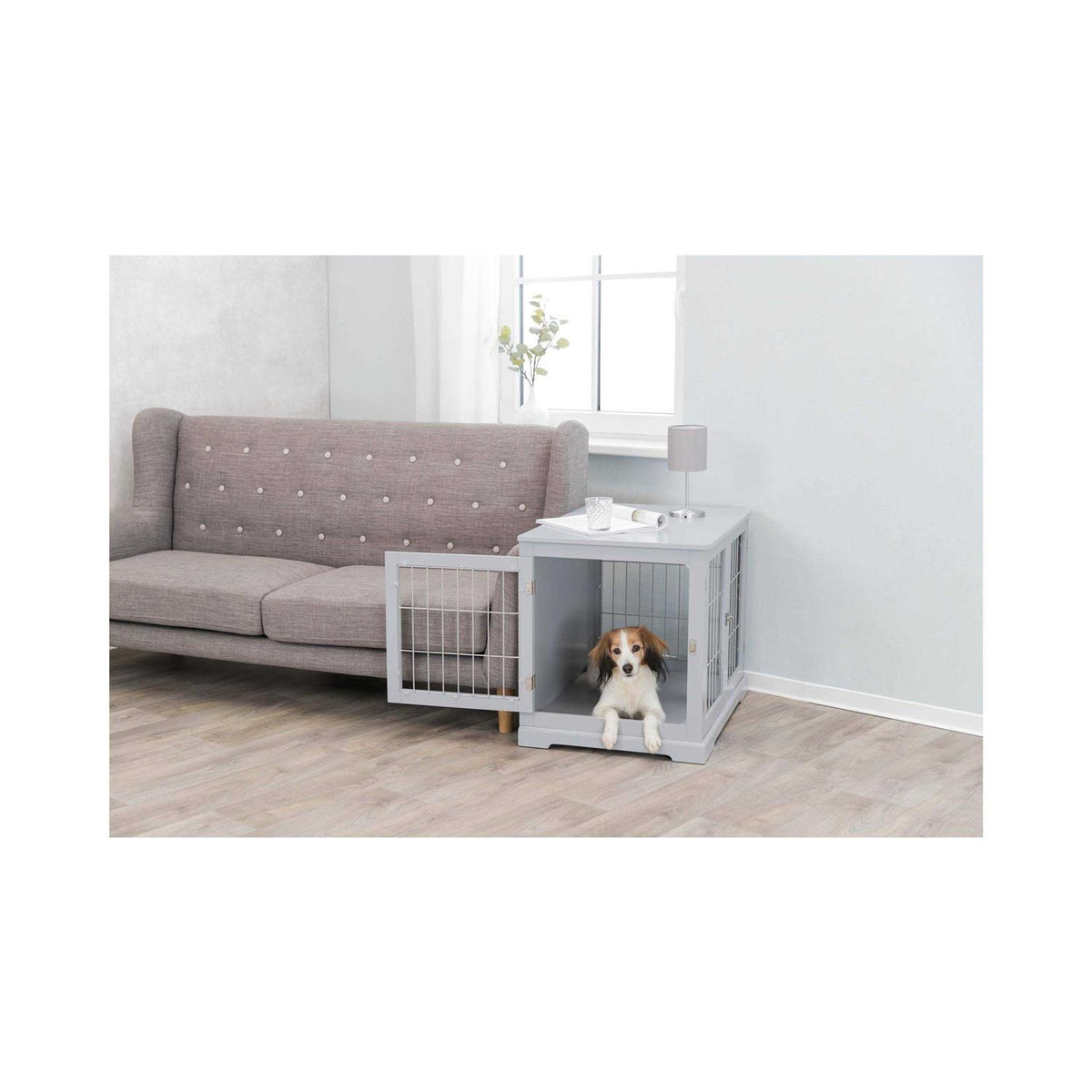 Indoor Pet Kennel End Table T580