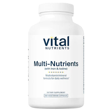 Multi-Nutrients with Iron & Iodine 180 Capsules M79466