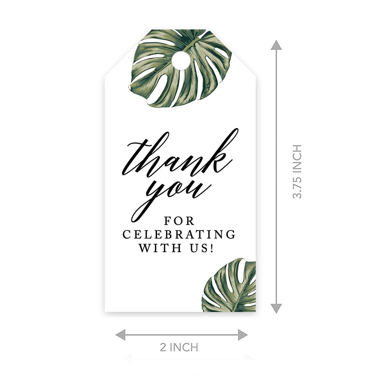 100-Pk Cardstock Gift Tags X9679