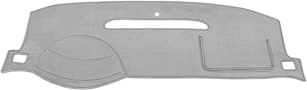 Black Custom Velour Dash Cover Mat Pad Pack of 2 A8571