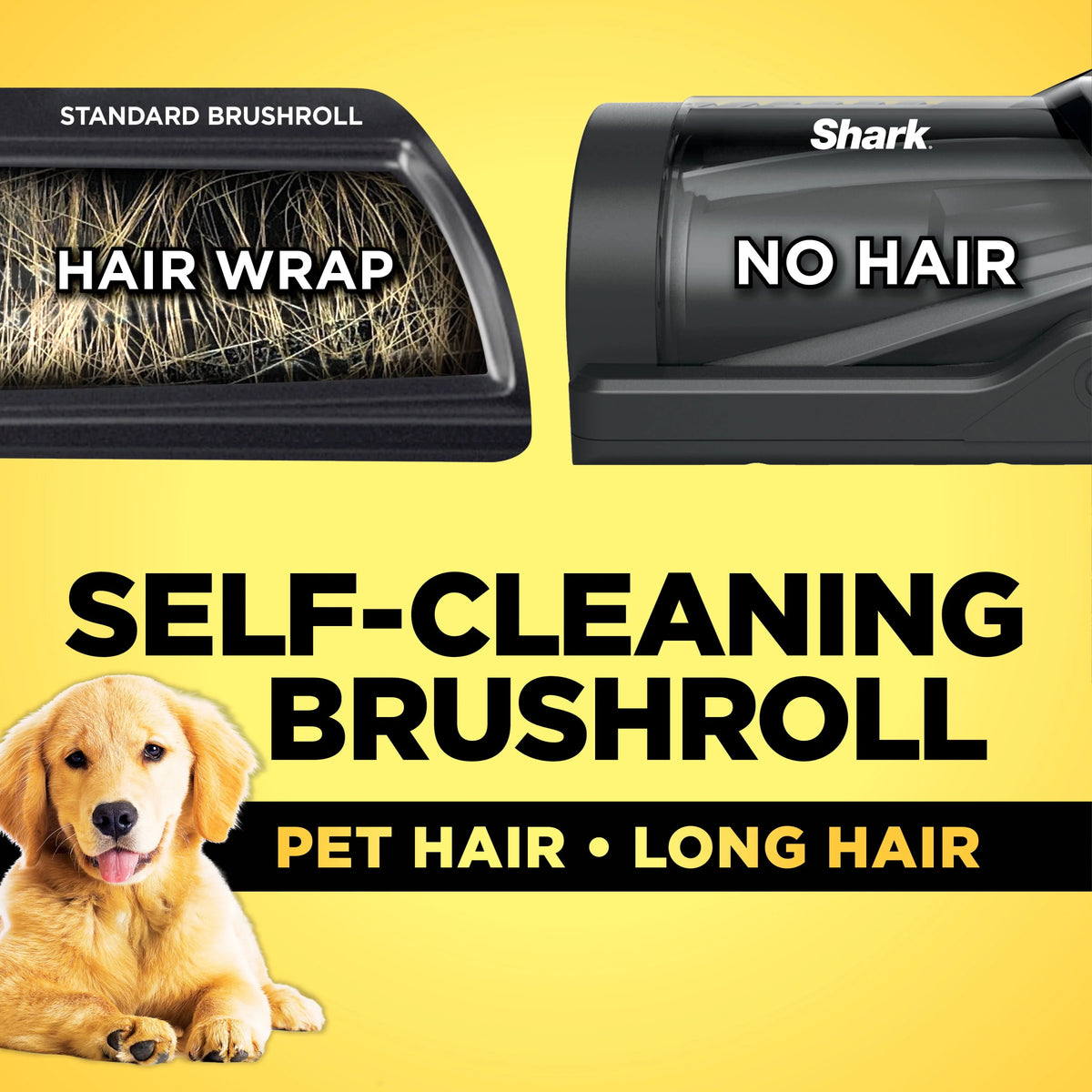 Upright Vacuum with Self-Cleaning Brushroll I6276