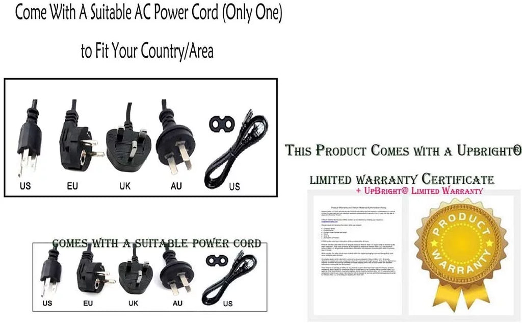 AC / DC Adapter with Barrel Round Plug Tip S31185