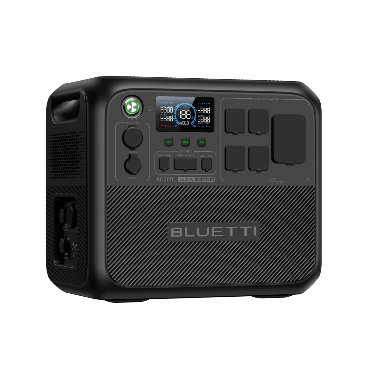 2048Wh 2400W Portable Generator G7779