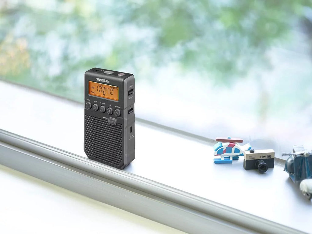 Portable AM/FM Radio, Black E7647