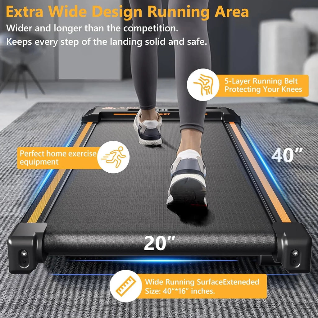 Under Desk Treadmill 2 in 1 Black U2750
