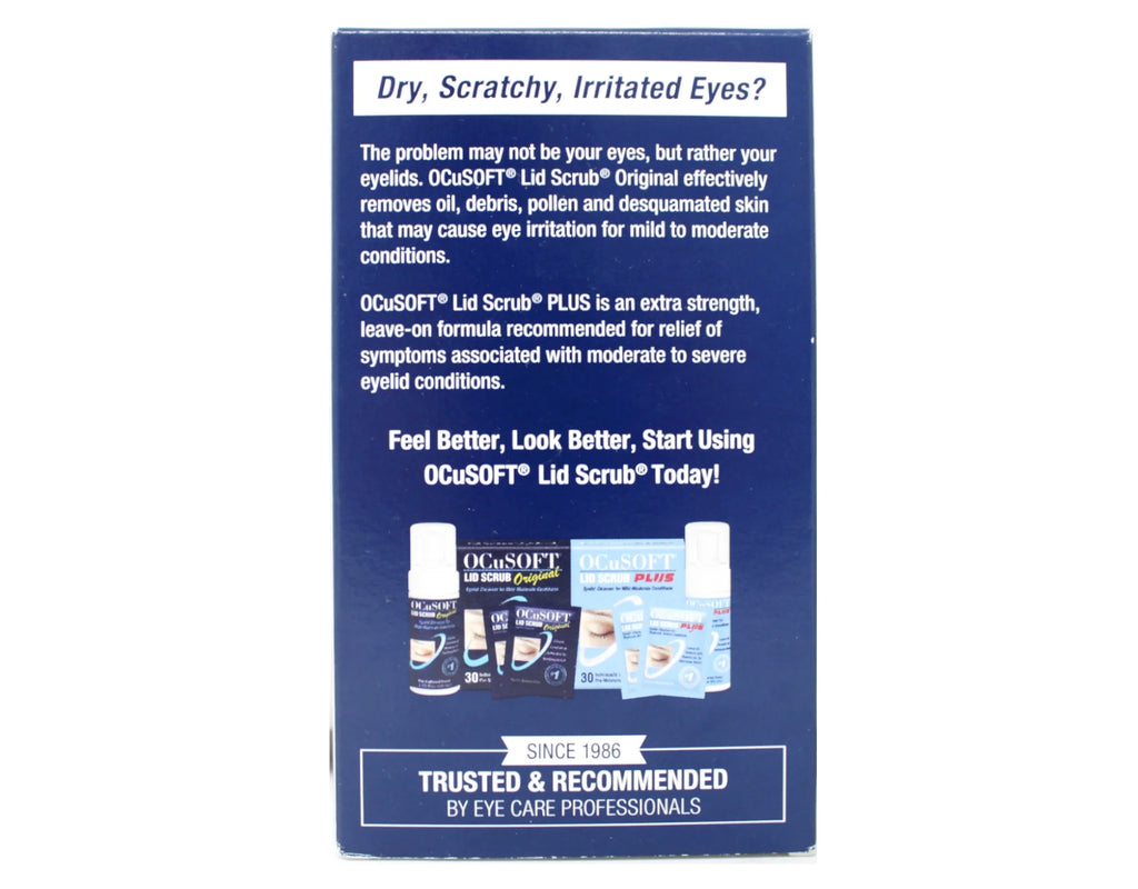 Eye Lid Cleansing Pads, 100 Ea, 6 Pack J215986