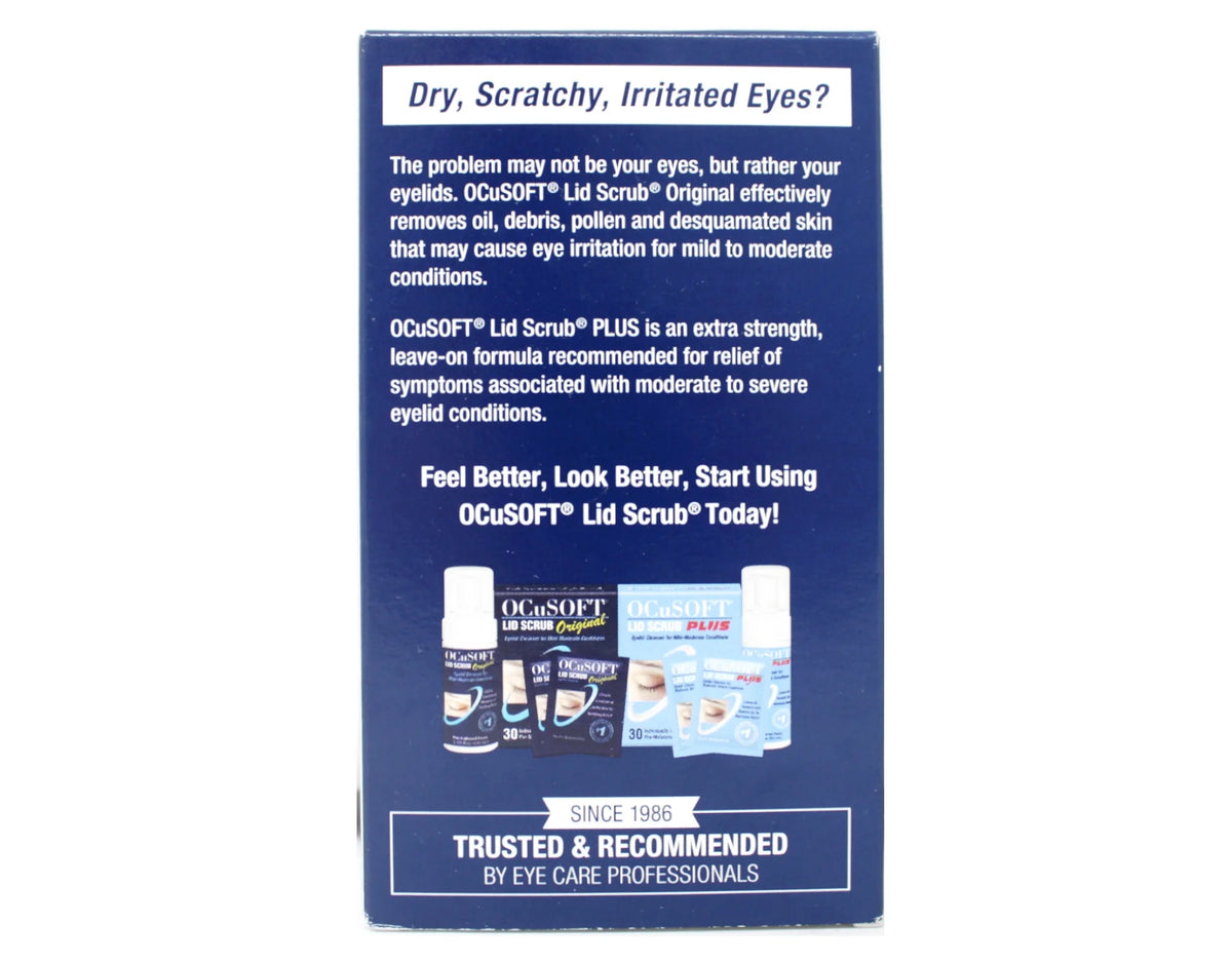 Eye Lid Cleansing Pads, 100 Ea, 6 Pack J215986