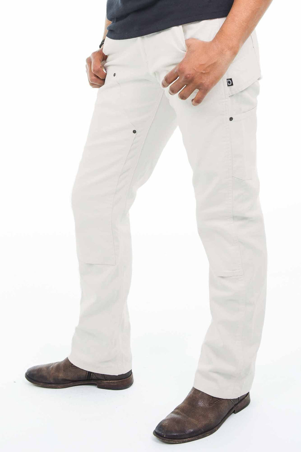 White Canvas Taskpant Z217911