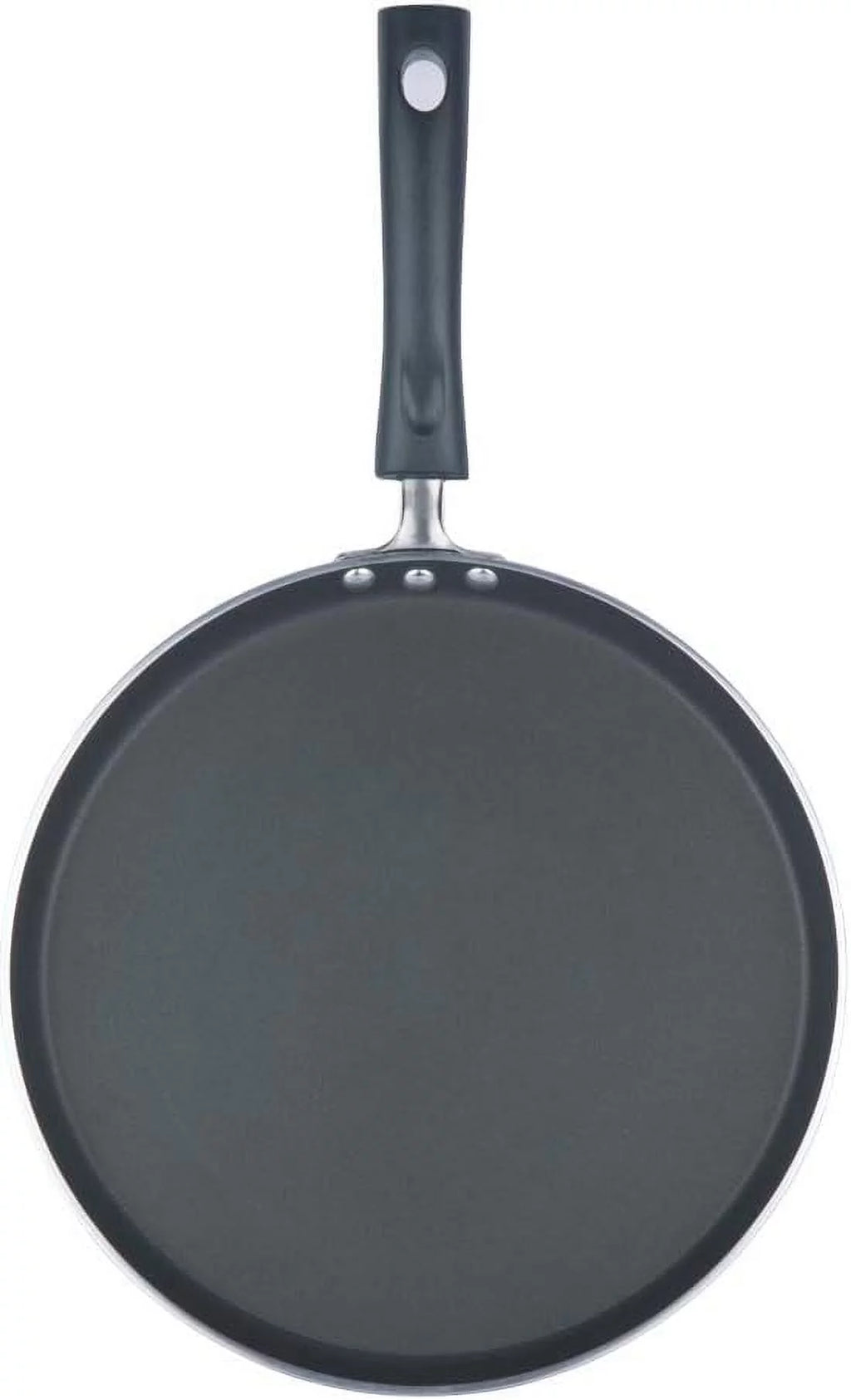 Non-Stick Flat Dosa Tawa/Griddle, 10", Black/Blue E40672