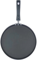 Non-Stick Flat Dosa Tawa/Griddle, 10", Black/Blue E40672