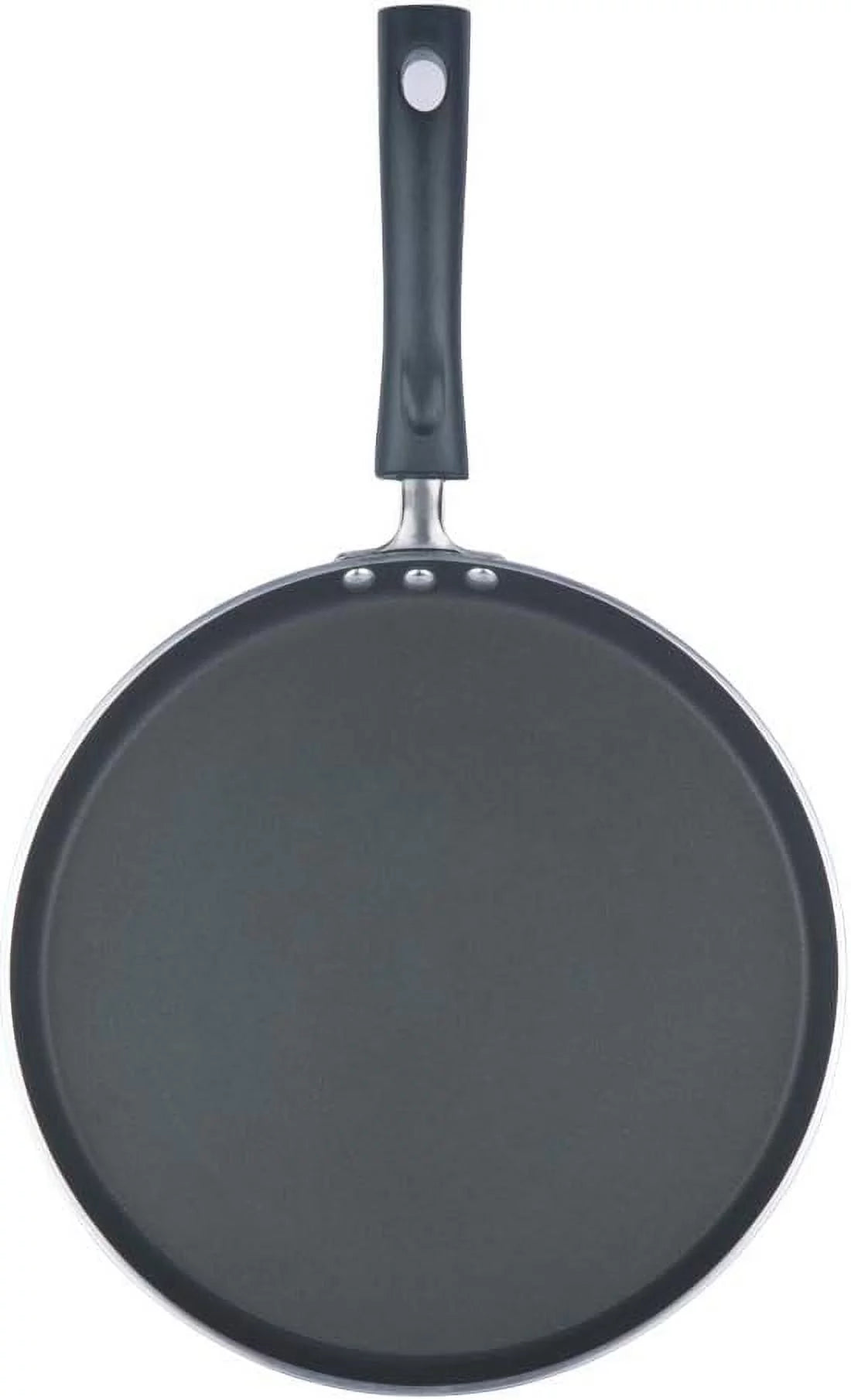 Non-Stick Flat Dosa Tawa/Griddle, 10", Black/Blue E40672