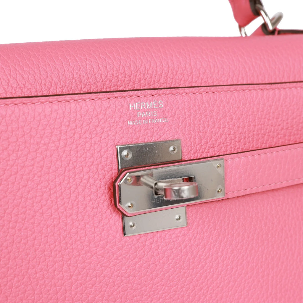 32 Clemence Palladium Hardware Handbag L6895