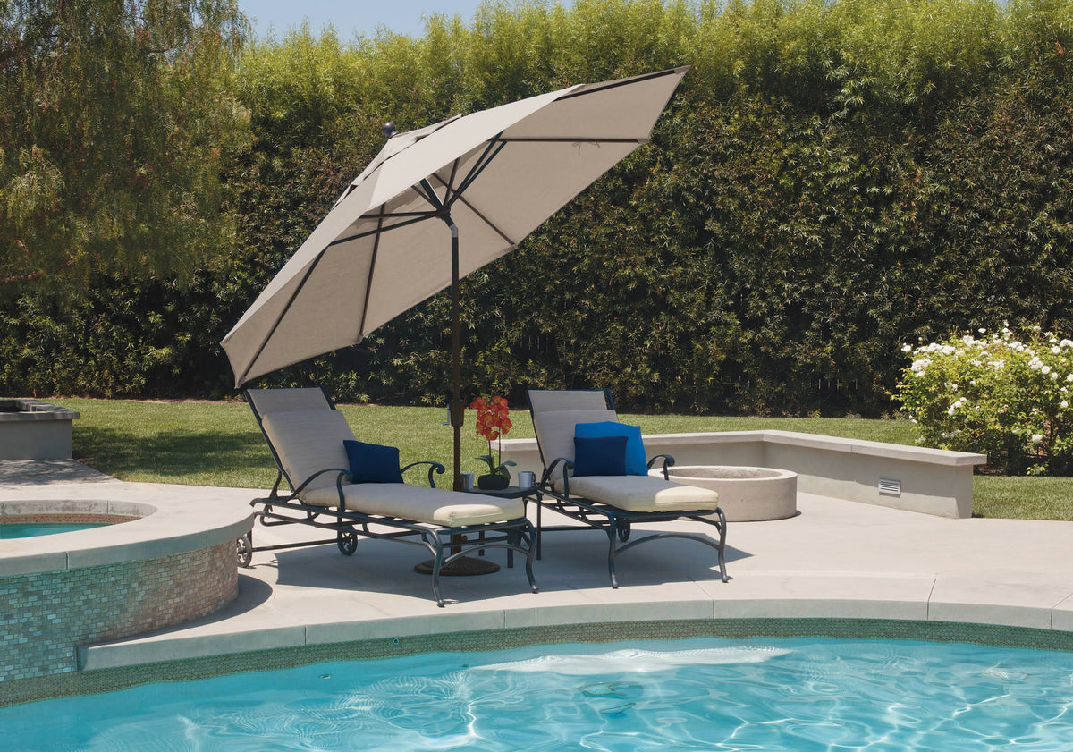Octagon Push Button Umbrella I446