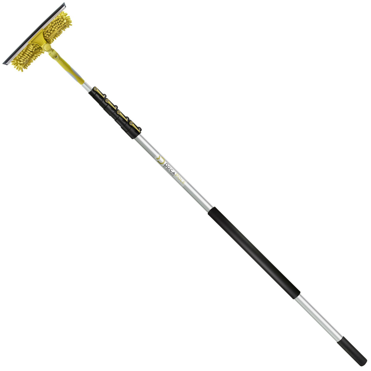 7-30 Foot Extension Pole with Squeegee and Window Washer A7230