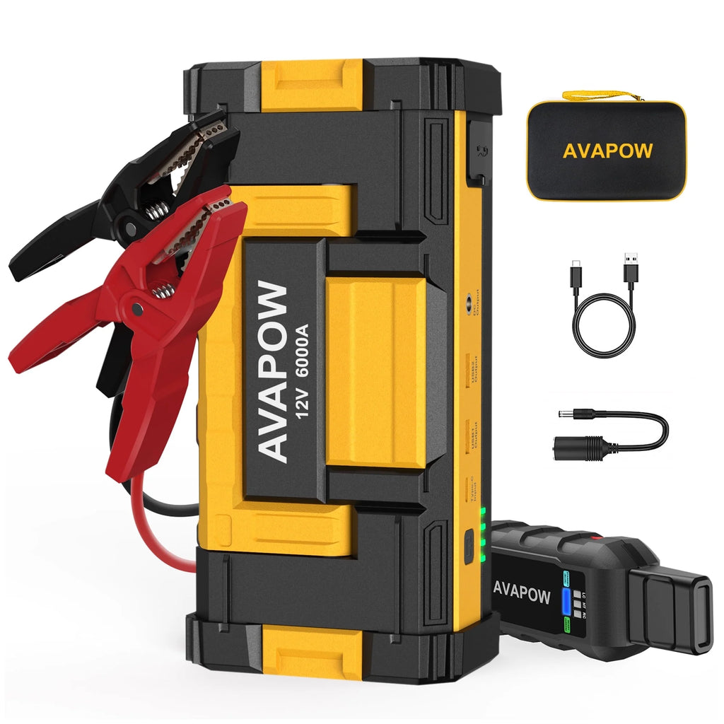 6000A Car Battery Jump Starter H530283