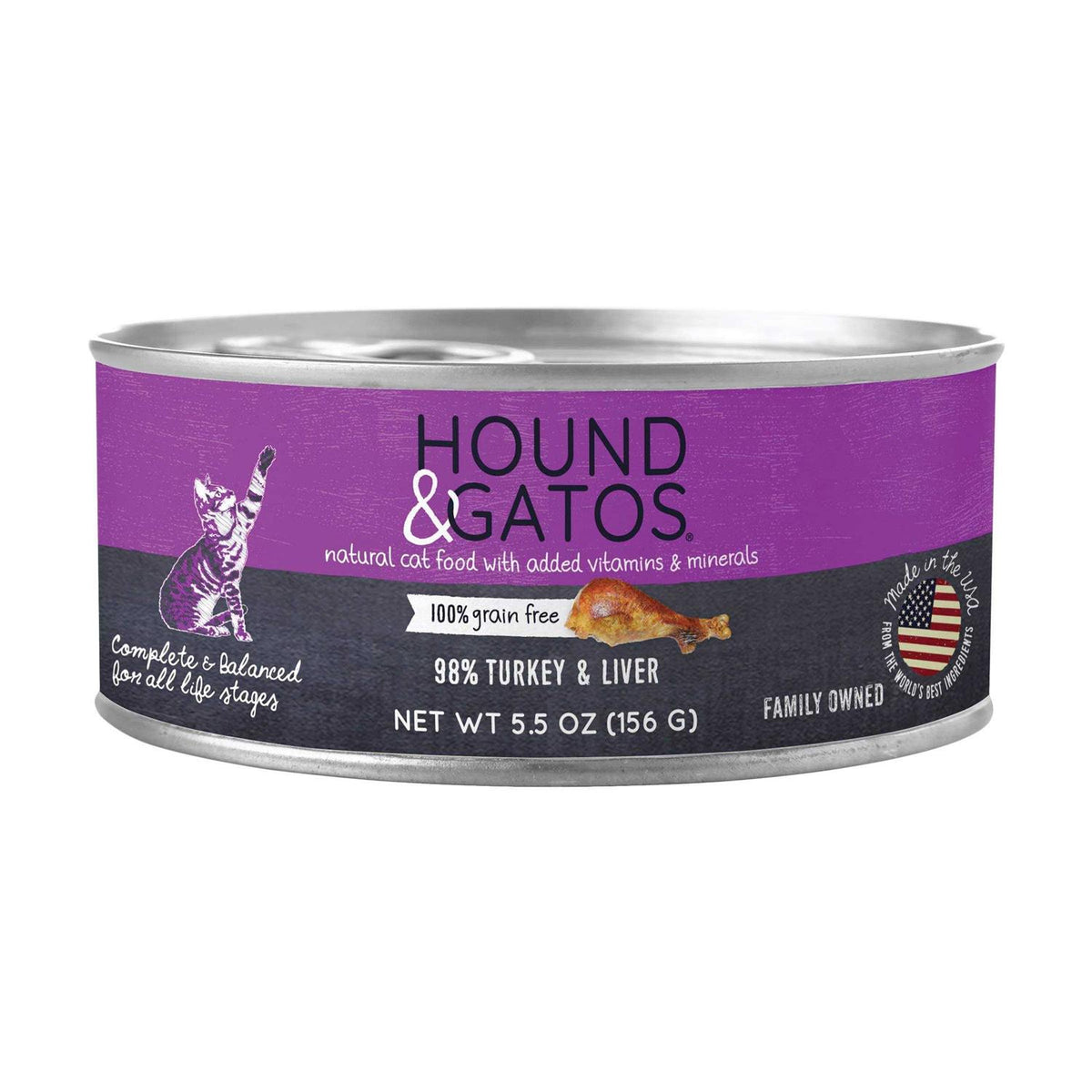 Canned Cat Food 5.5oz Liver O53819