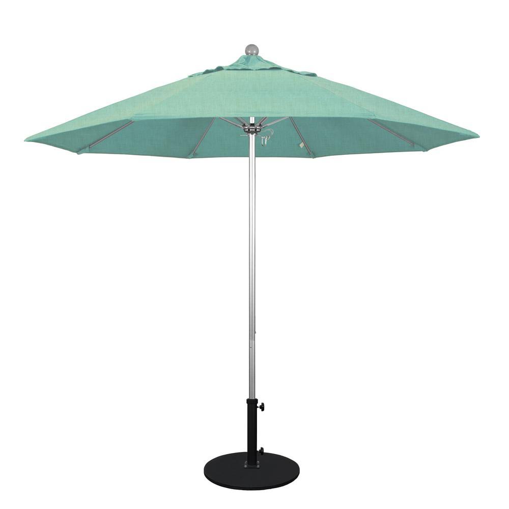 Mist Silver Market Umbrella G9066