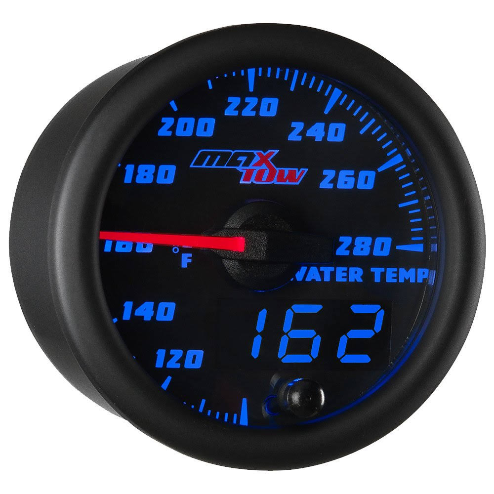 Black and Blue Water Temperature Gauge U55263
