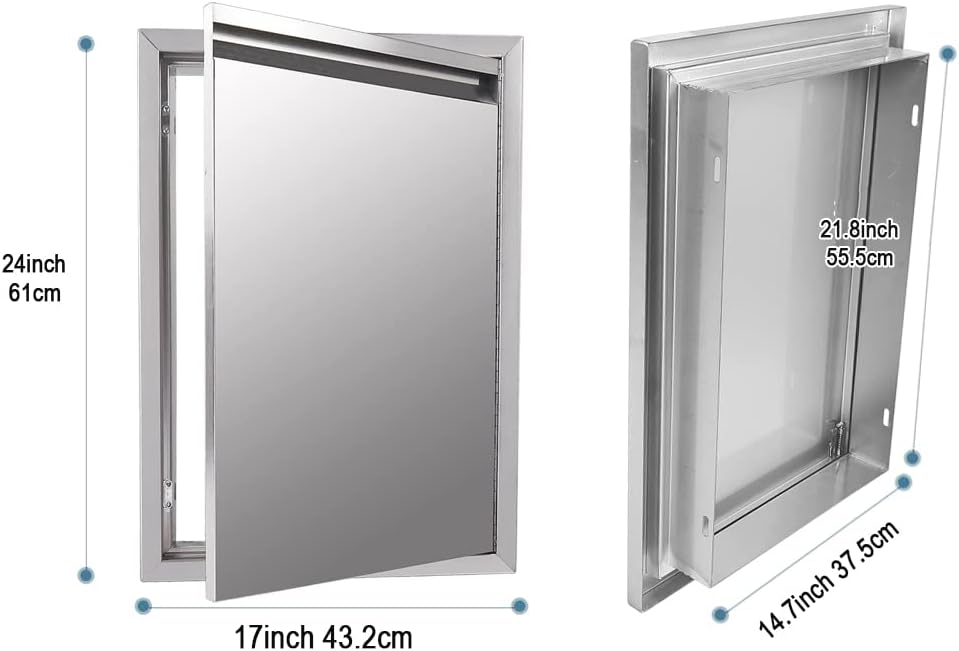 Stainless Steel Single Access Door O78168