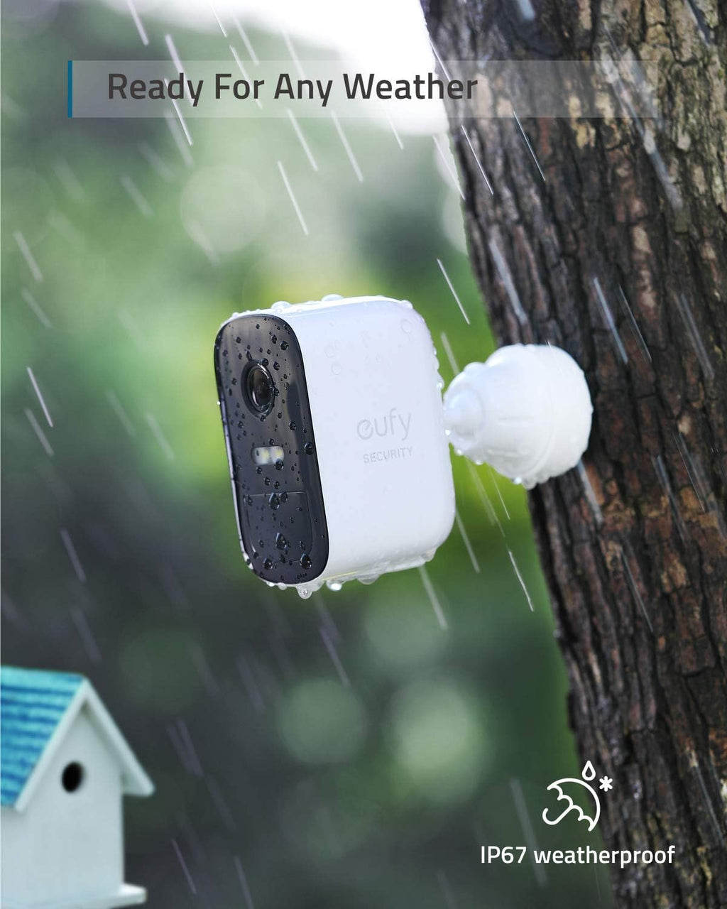 eufyCam 2C 4-Cam Kit Wireless Home Security System with 180-Day Battery Life V876463