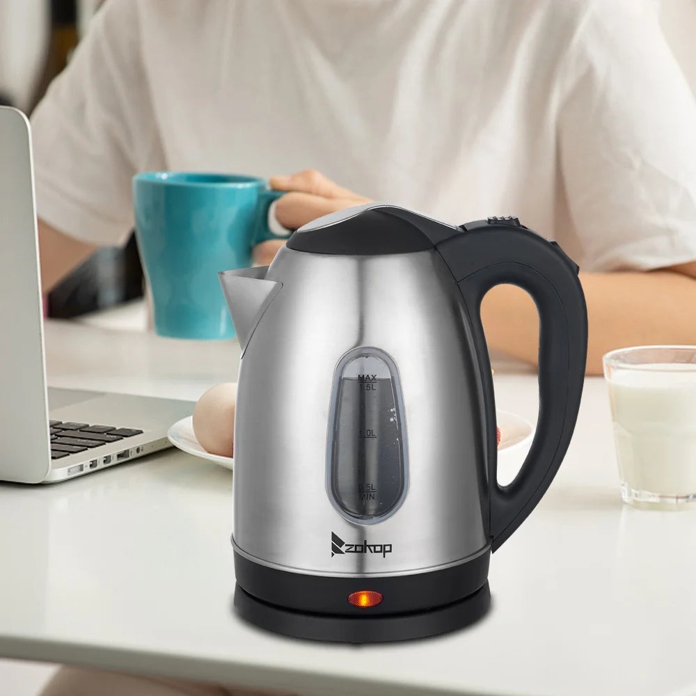 1200W 1.5L Stainless Steel Electric Kettle L459117
