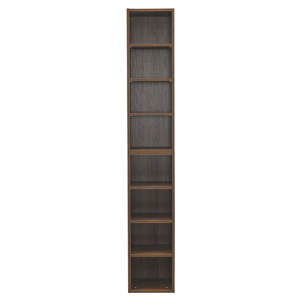 8-Tier Media Tower Rack with Adjustable Shelves C474799