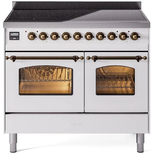 White Induction Range with Electric Oven X67267