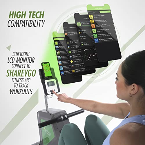 Compact Foldable Magnetic Rowing Machine I968951