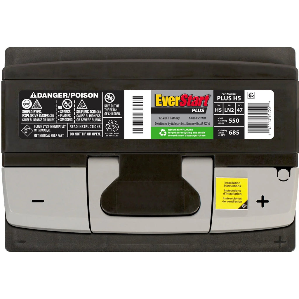 Lead Acid Automotive Battery 12 Volt 550 CCA A1895