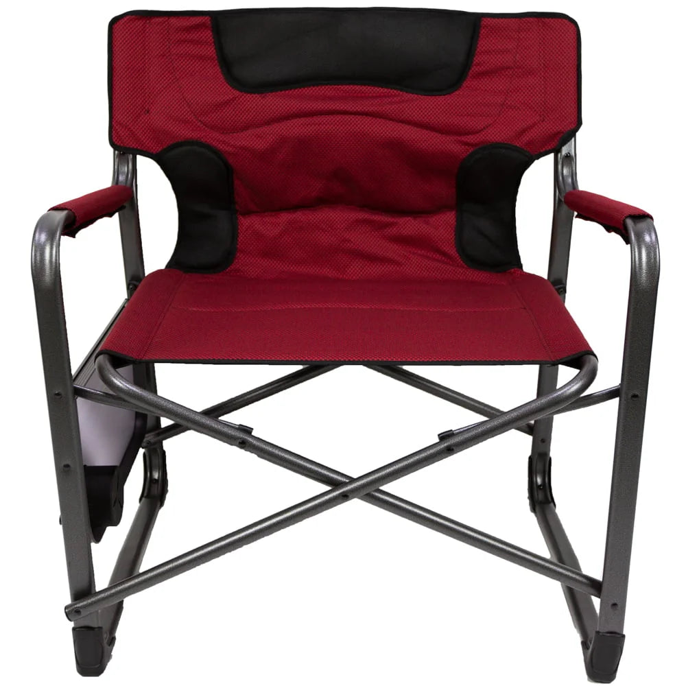 Camping Director Chair XXL Red Q44429