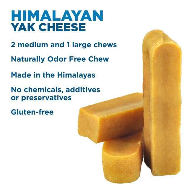 Himalayan Golden Yak Cheese Chews Dog Treats F94144